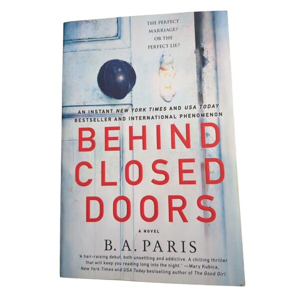 Behind Closed Doors: A Novel - Paperback By Paris, B. A. - GOOD - Picture 1 of 3